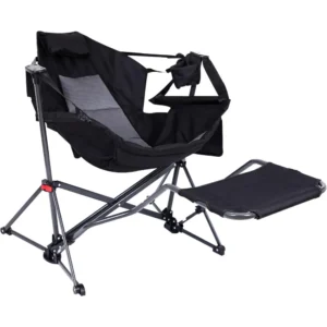 Hammock Chair with Footrest, Rocker Camping Chair, Hammock, Lightweight