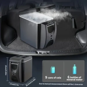 Car Refrigerator Mini Fridge Portable Freezer 12V DC Refrigerator Plug In
