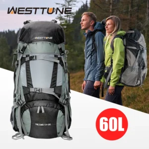 60L Explorer Internal Frame Backpack with Rain Cover 










60L  backpack